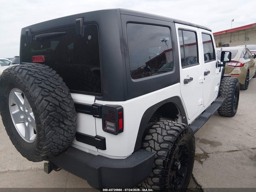2014 JEEP WRANGLER UNLIMITED auction photo 4