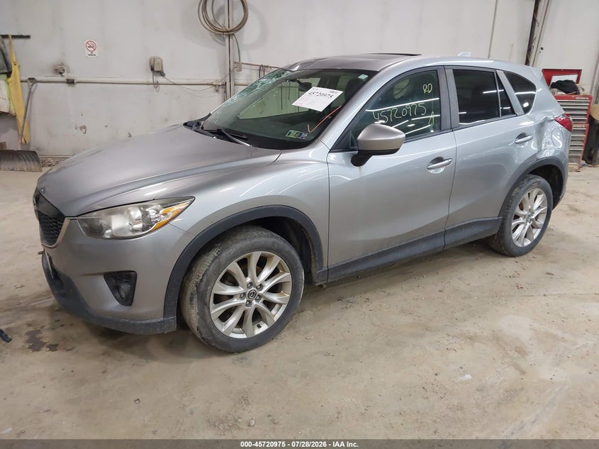 Vin: jm3ke4dy5e0421891, lot: 46219657, mazda cx-5 grand touring 20142