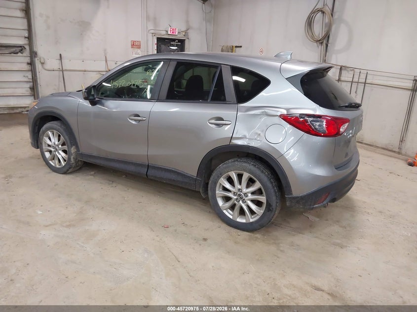 Vin: jm3ke4dy5e0421891, lot: 46219657, mazda cx-5 grand touring 20143