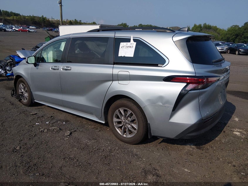 Vin: 5tdkskfc1ns041838, lot: 46219664, toyota sienna le 20223