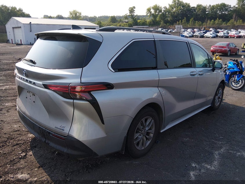 Vin: 5tdkskfc1ns041838, lot: 46219664, toyota sienna le 20224