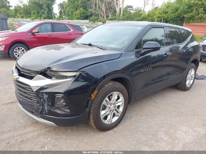 Vin: 3gnkbcr40ms512339, lot: 46219668, chevrolet blazer fwd 2lt 20212