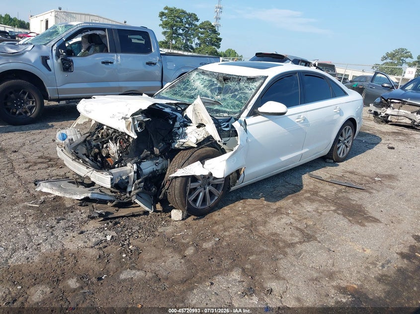 Vin: wauggafc3dn155889, lot: 46219675, audi a6 3.0t premium 20132