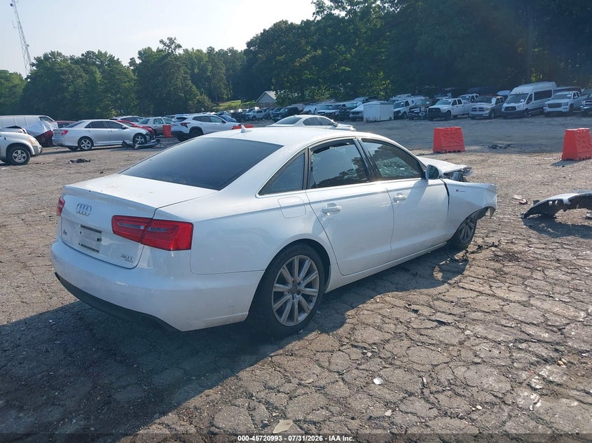 Vin: wauggafc3dn155889, lot: 46219675, audi a6 3.0t premium 20134