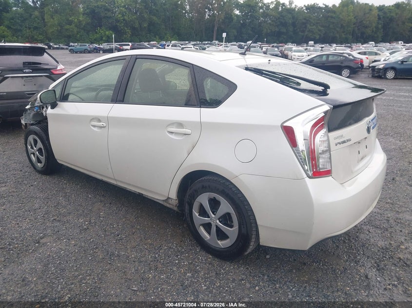 Vin: jtdkn3duxf0395046, lot: 46219686, toyota prius two 20153