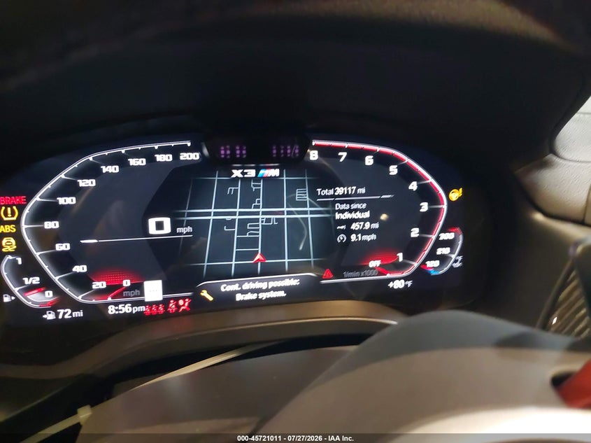 2022 BMW X3 M auction photo 7