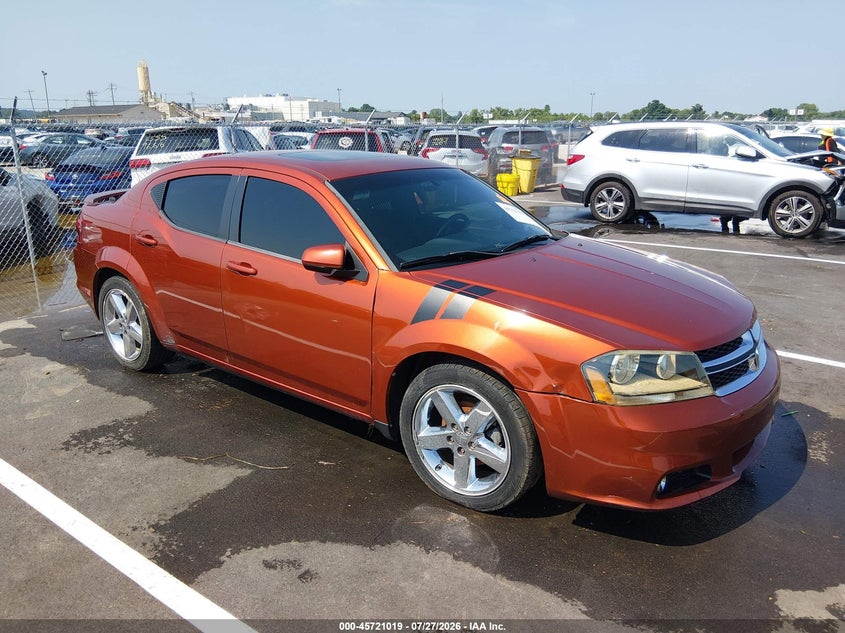 Vin: 1c3cdzeg0cn207365, lot: 46219701, dodge avenger sxt plus 2012 img_1