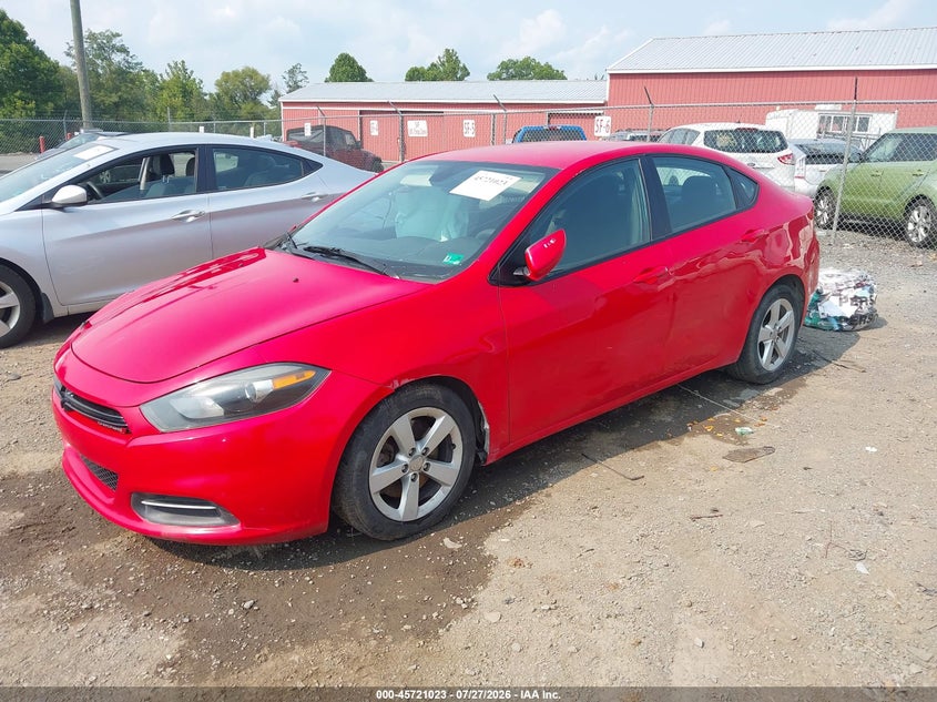 Vin: 1c3cdfbb0gd623600, lot: 46219705, dodge dart sxt 20162