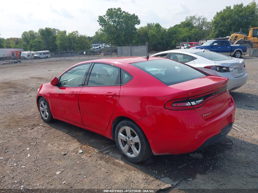 Vin: 1c3cdfbb0gd623600, lot: 46219705, dodge dart sxt 20163