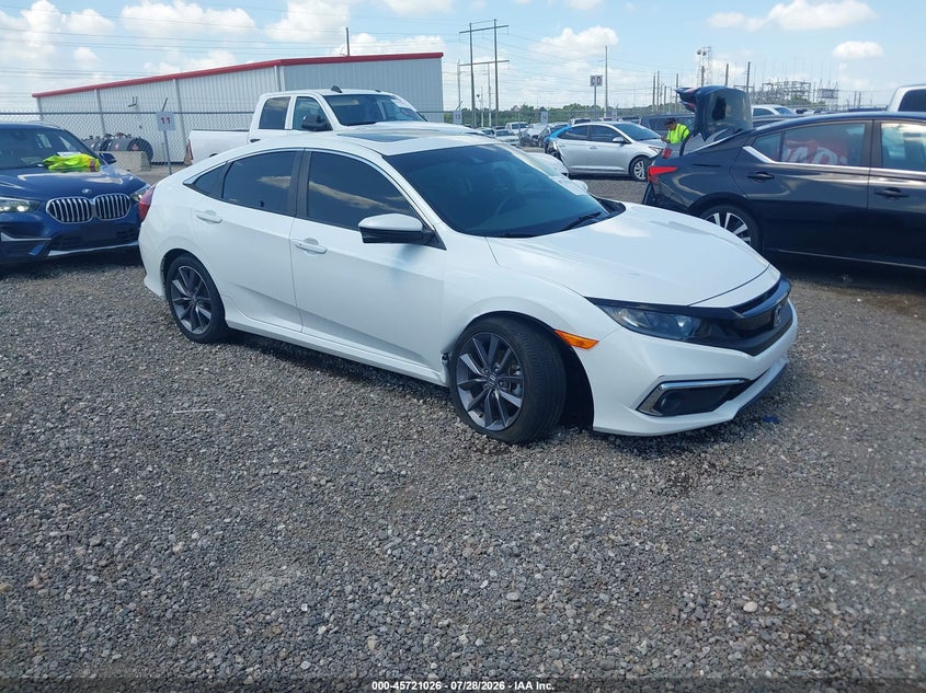 Vin: 19xfc1f7xle013894, lot: 46219708, honda civic ex-l 2020 img_1