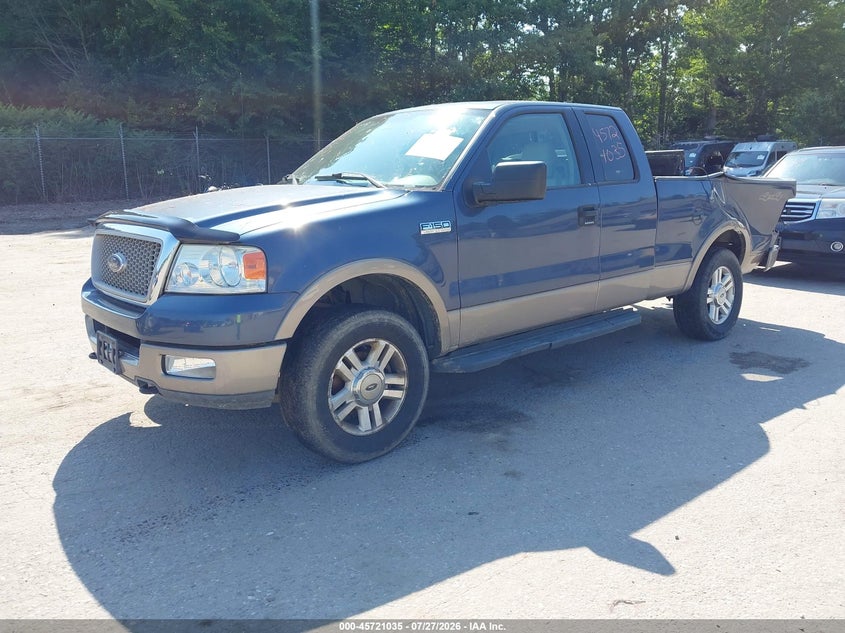 2004 Ford F-150, Right Rear, IAAI, VIN 1FTPX14524NB91368 — photo 2