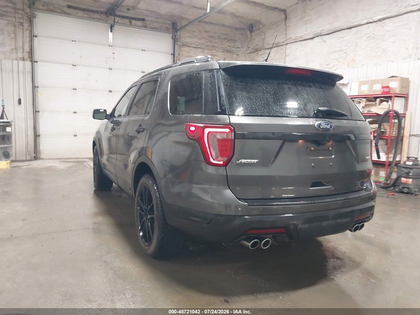 Vin: 1fm5k8gt1kga10508, lot: 46219724, ford explorer sport 20193