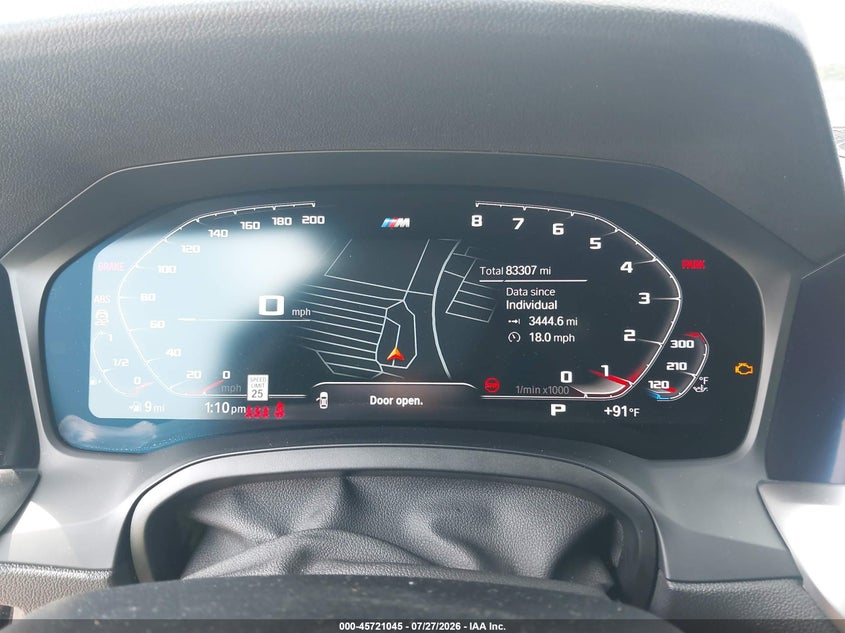 2019 BMW 330I auction photo 7