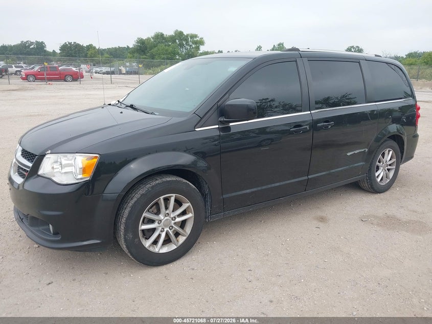 Vin: 2c4rdgcgxkr614513, lot: 46219749, dodge grand caravan sxt 20192
