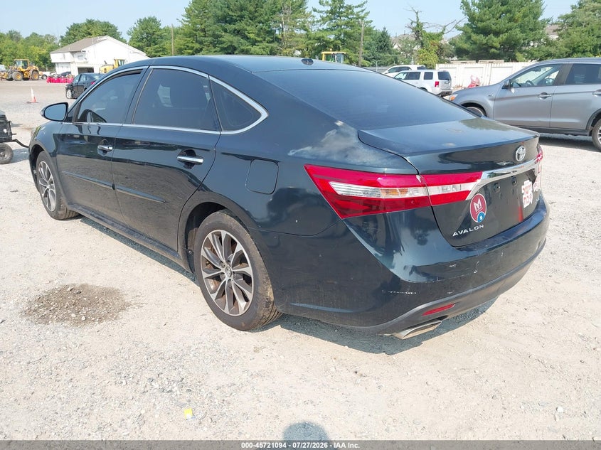 Vin: 4t1bk1ebxju281961, lot: 46219776, toyota avalon xle premium 20183
