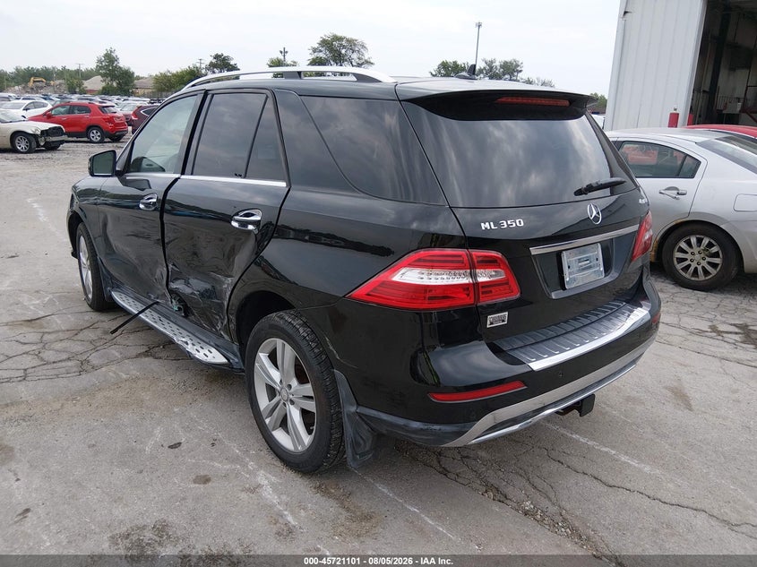 Vin: 4jgda5hb9fa477347, lot: 46219783, mercedes-benz ml 350 4matic 20153