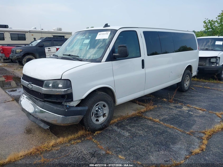 Vin: 1gazgpfg8g1283180, lot: 46219798, chevrolet express 3500 lt 20162