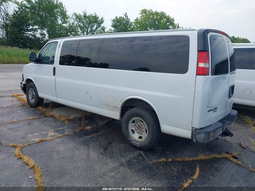 Vin: 1gazgpfg8g1283180, lot: 46219798, chevrolet express 3500 lt 20163