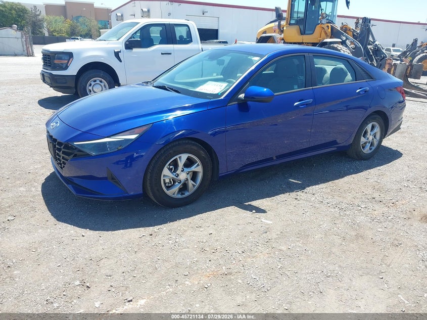 2021 HYUNDAI ELANTRA auction photo 2