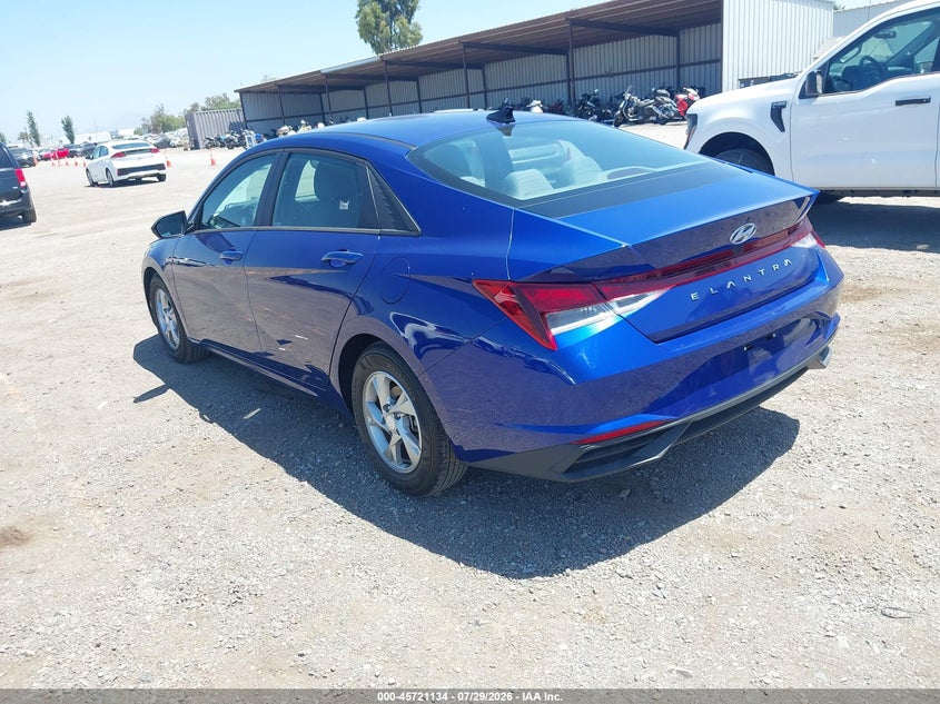2021 HYUNDAI ELANTRA auction photo 3