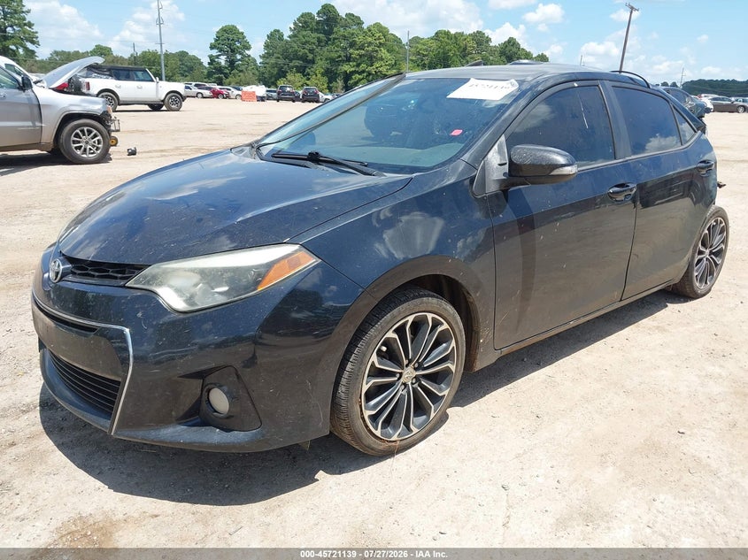 Vin: 5yfburhe8ep086804, lot: 46219821, toyota corolla s plus 20142