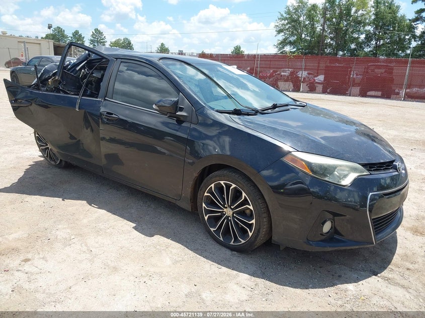 2014 TOYOTA COROLLA auction photo 1