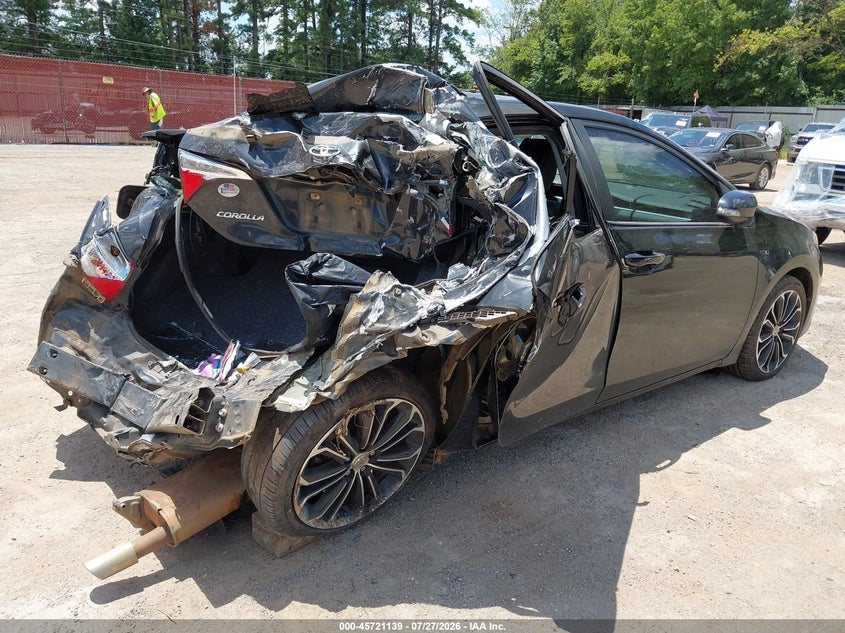 2014 TOYOTA COROLLA auction photo 4