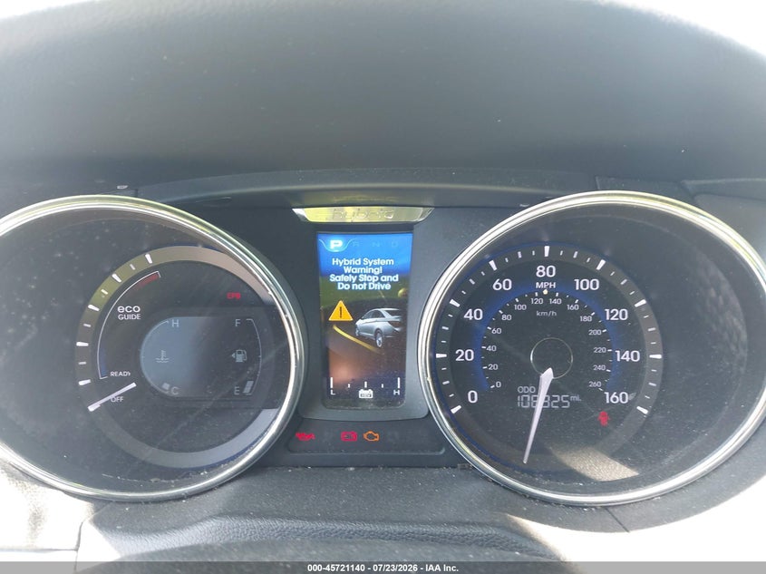 2013 HYUNDAI SONATA HYBRID auction photo 7