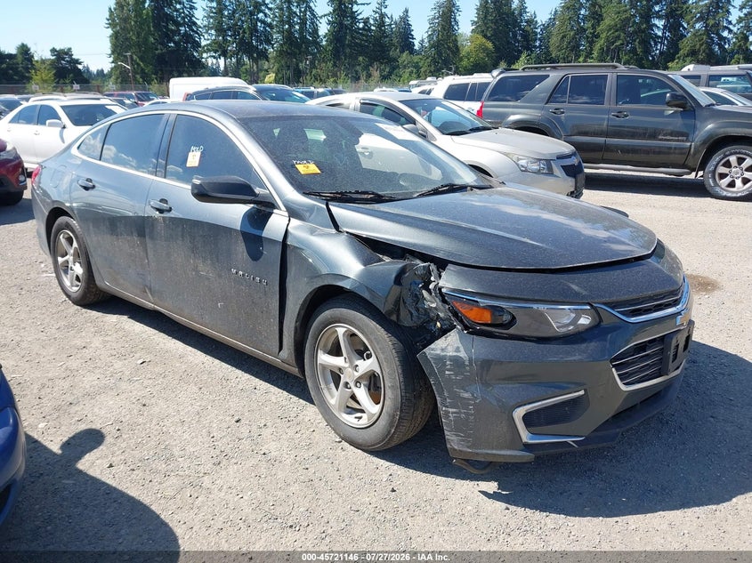 Vin: 1g1zc5st5jf210555, lot: 46219829, chevrolet malibu 1fl 20181