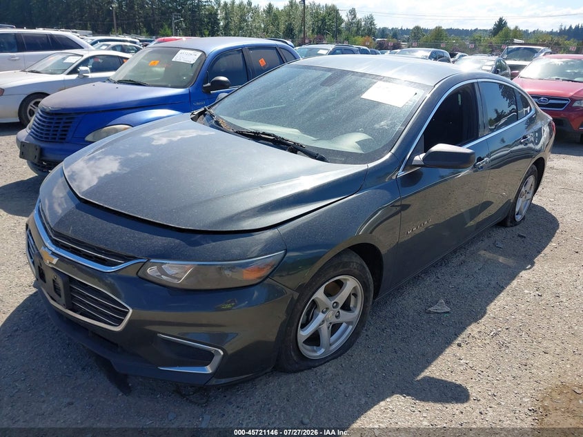 Vin: 1g1zc5st5jf210555, lot: 46219829, chevrolet malibu 1fl 20182