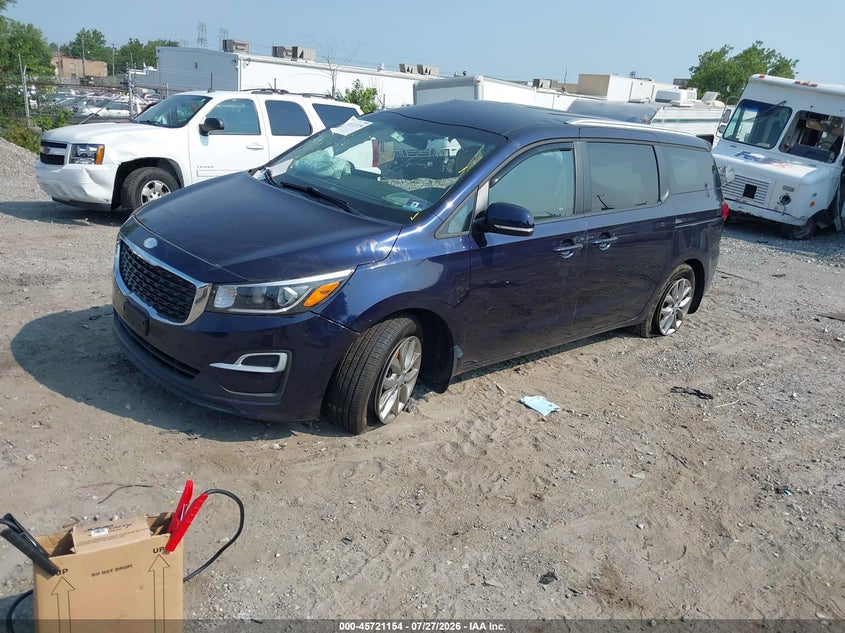 Vin: kndmb5c11k6539191, lot: 46219836, kia sedona ex 20192