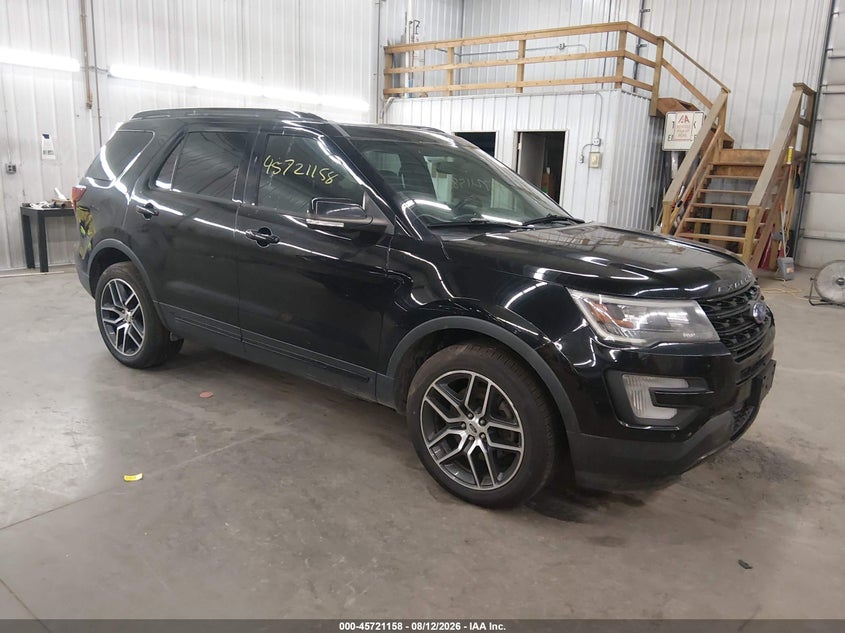 Vin: 1fm5k8gt7hgc72719, lot: 46219840, ford explorer sport 2017 img_1