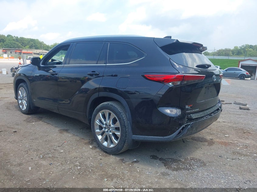 Vin: 5tddbrchxls010537, lot: 46219841, toyota highlander hybrid limited 20203