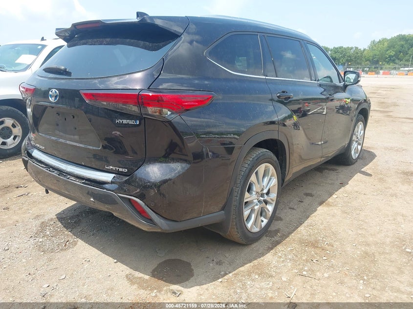 Vin: 5tddbrchxls010537, lot: 46219841, toyota highlander hybrid limited 20204