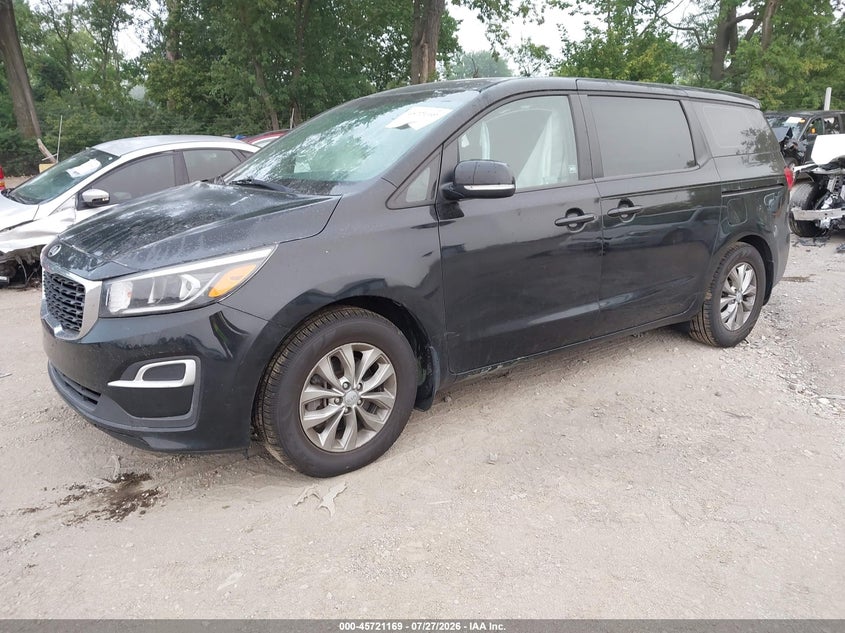 Vin: kndma5c18k6509494, lot: 46219851, kia sedona l 20192