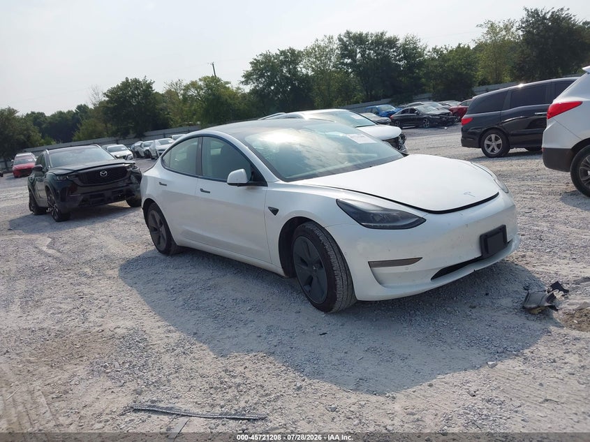 2021 TESLA MODEL 3 auction photo 1