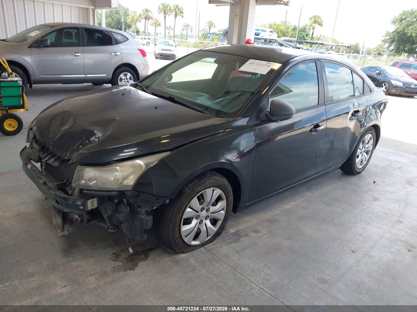 Vin: 1g1pa5sh0f7213051, lot: 46219916, chevrolet cruze ls auto 20152