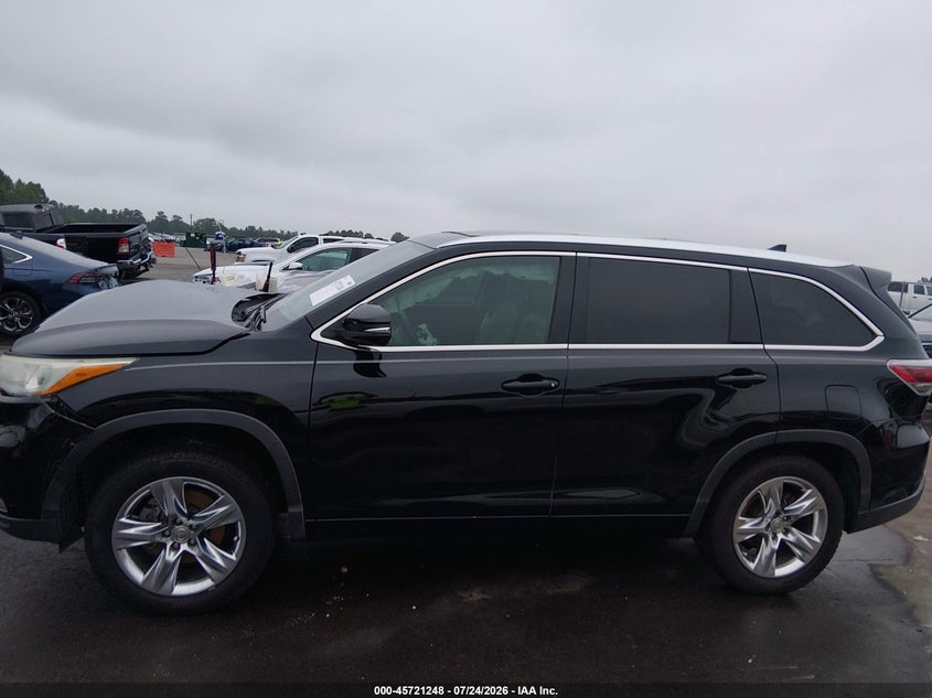 2014 TOYOTA HIGHLANDER SPORT UTILITY VEHICLE 3.5L V-6 DOHC, VVT, 270HP