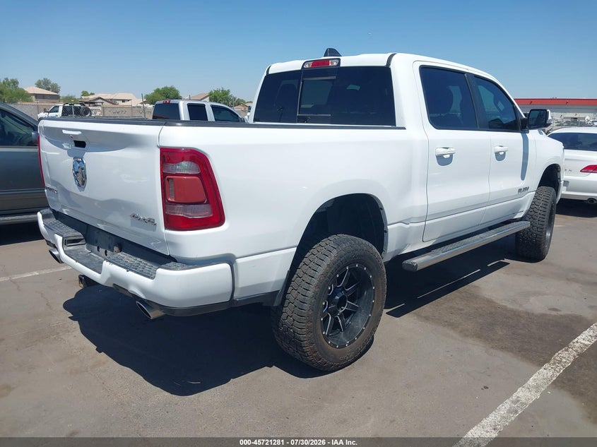 Vin: 1c6srfft9kn532525, lot: 46219963, ram 1500 big horn/lone star  4x4 5'7 box 20194