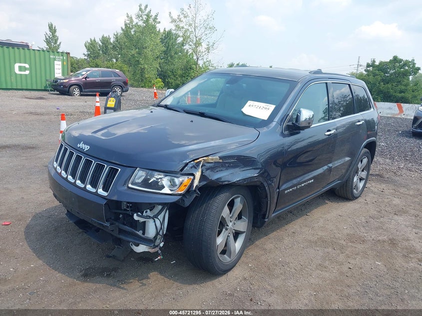 2015 Jeep Grand Cherokee Limited, Left Front, IAAI, VIN 1C4RJFBG9FC638742 — photo 2