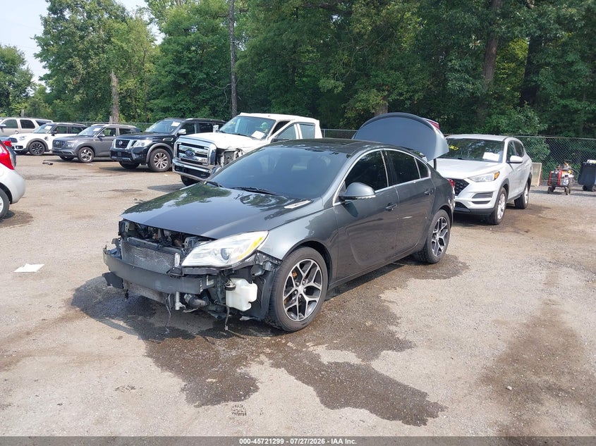 Vin: 2g4gl5ex7h9126684, lot: 46219981, buick regal turbo sport touring 20172