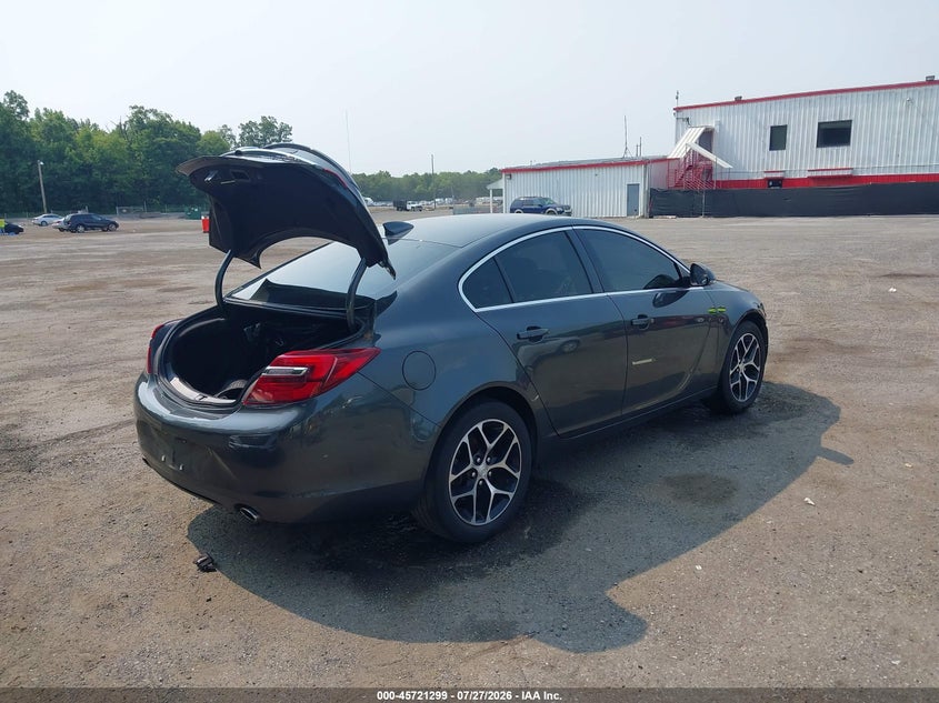Vin: 2g4gl5ex7h9126684, lot: 46219981, buick regal turbo sport touring 20174