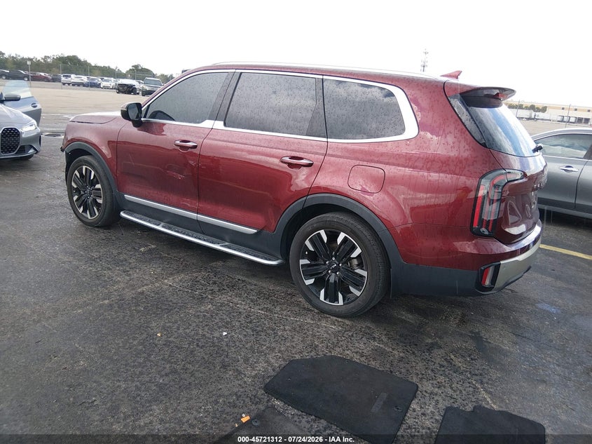 Vin: 5xyp5dgc5pg395434, lot: 46219994, kia telluride sx 20233