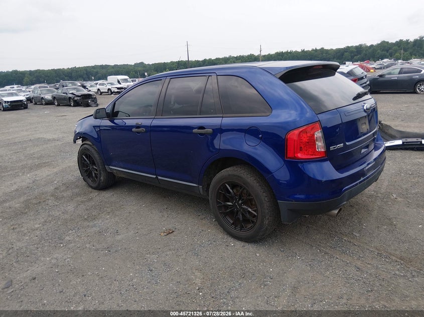 Vin: 2fmdk4gc2ebb51278, lot: 46220008, ford edge se 20143