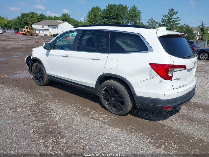 Vin: 5fnyf6h25mb013392, lot: 46220009, honda pilot awd special edition 20213