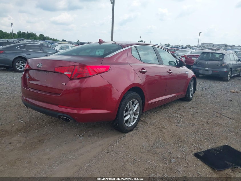 Vin: 5xxgm4a72dg177823, lot: 46220010, kia optima lx 20134