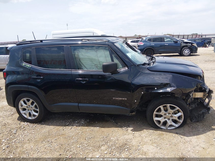 2018 JEEP RENEGADE SPORT UTILITY VEHICLE 2.4L I-4 VVT, 180HP