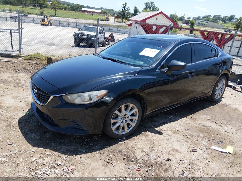 Vin: jm1gj1u56g1407400, lot: 46220023, mazda mazda6 i sport 20162