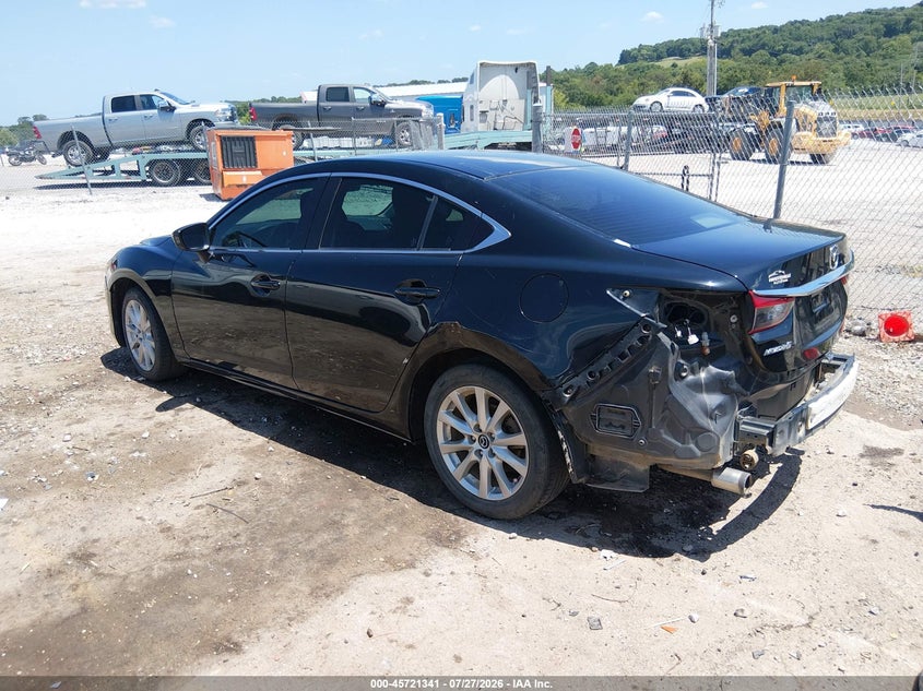 Vin: jm1gj1u56g1407400, lot: 46220023, mazda mazda6 i sport 20163