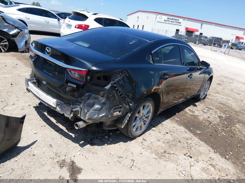Vin: jm1gj1u56g1407400, lot: 46220023, mazda mazda6 i sport 20164